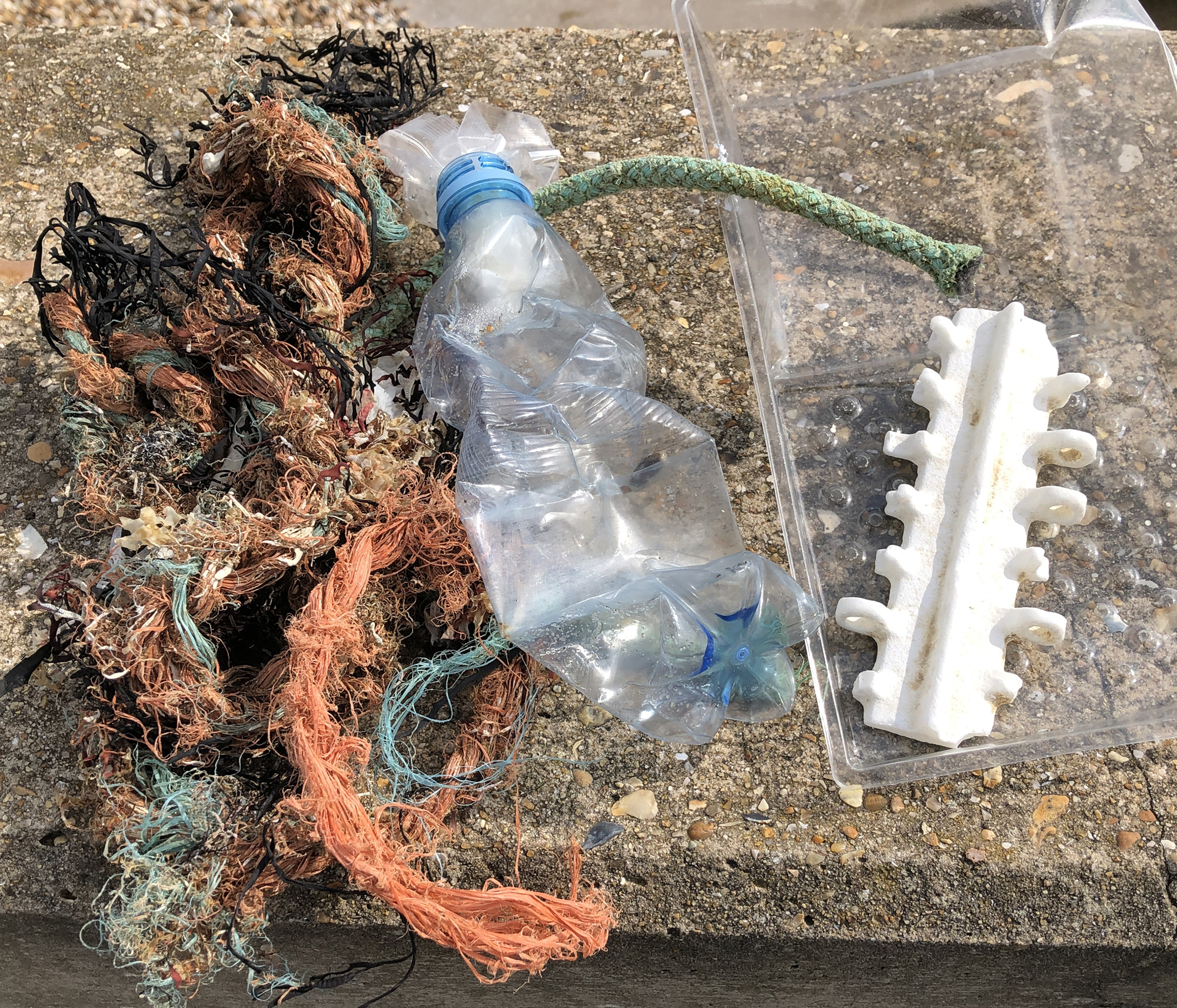 Detritus At Husihnish by Howard Klein