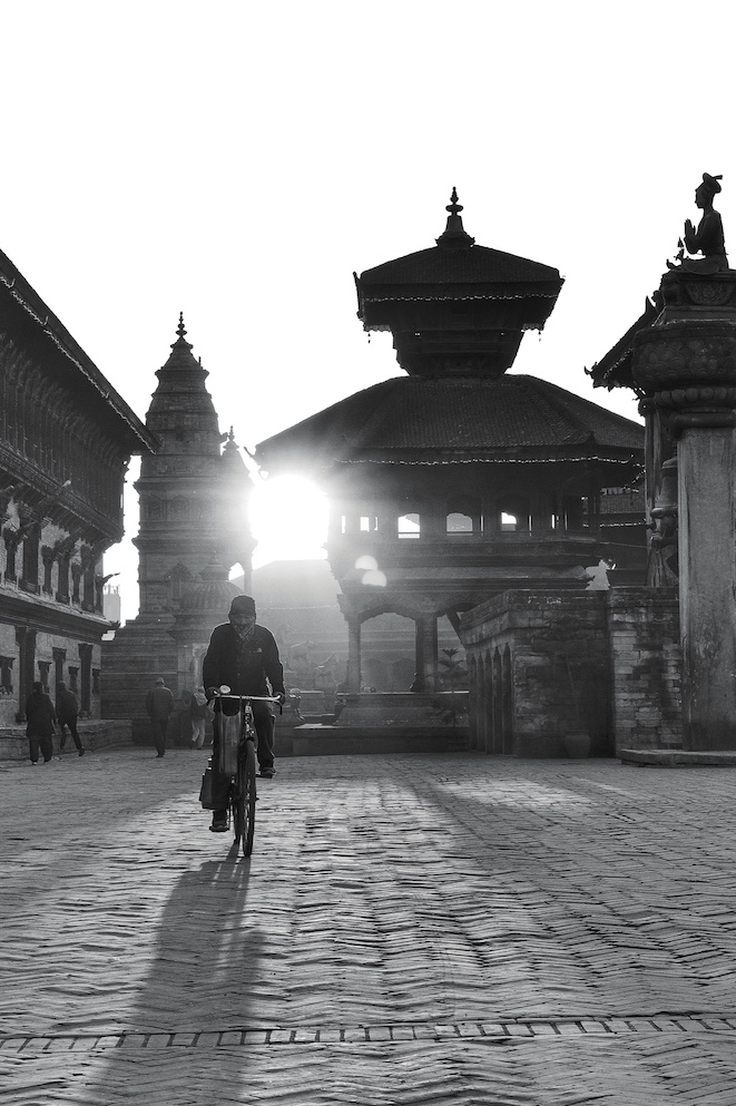 Morning In Durbar Square, Bhaktapur, Nepal by Kaikong Wong
