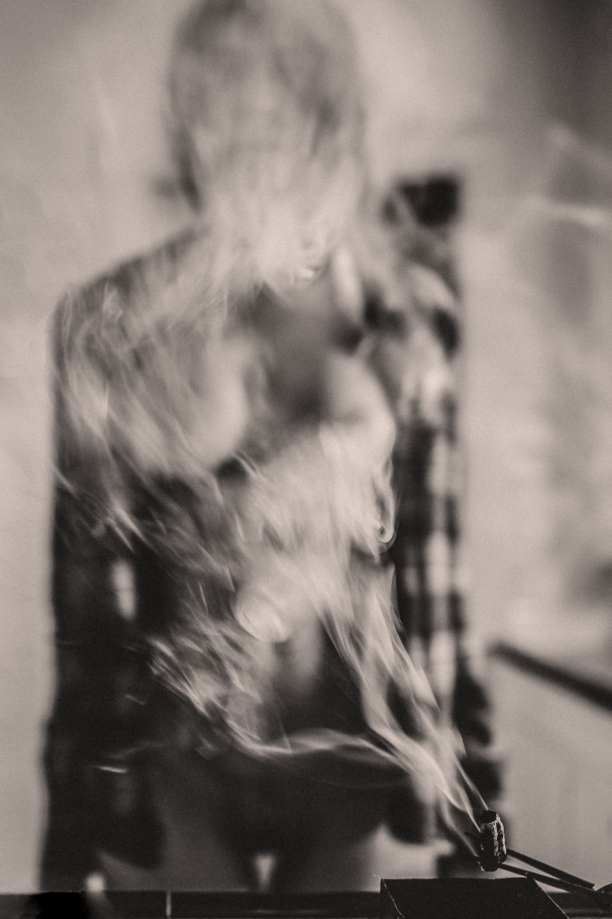 I Lit A Fire And Now I Struggle To See Through The Smoke By Gabriella Muttone