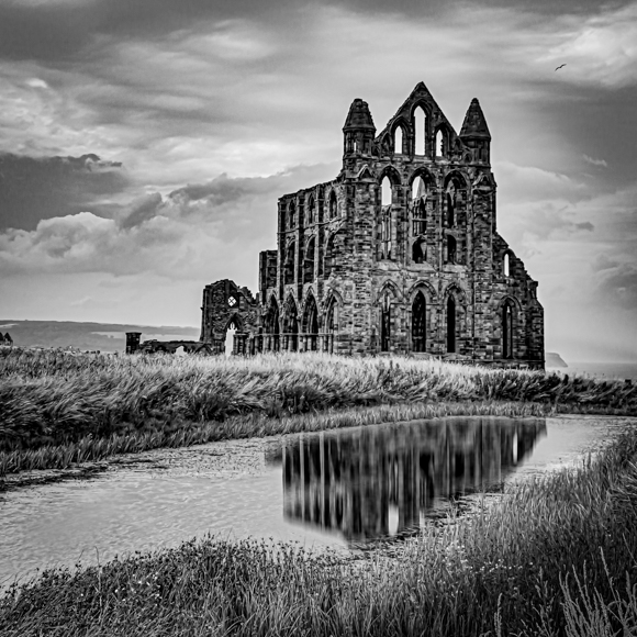 Whitby Abbey Mono