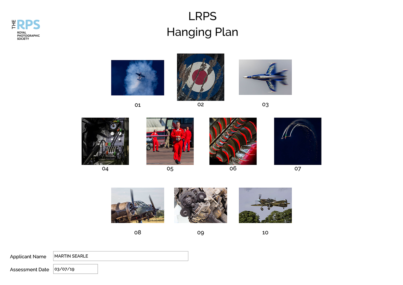 LRPS Hanging Plan 343