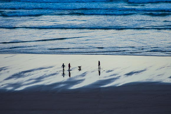 Evening On The Beach, Mawgan Porth, Cornwall