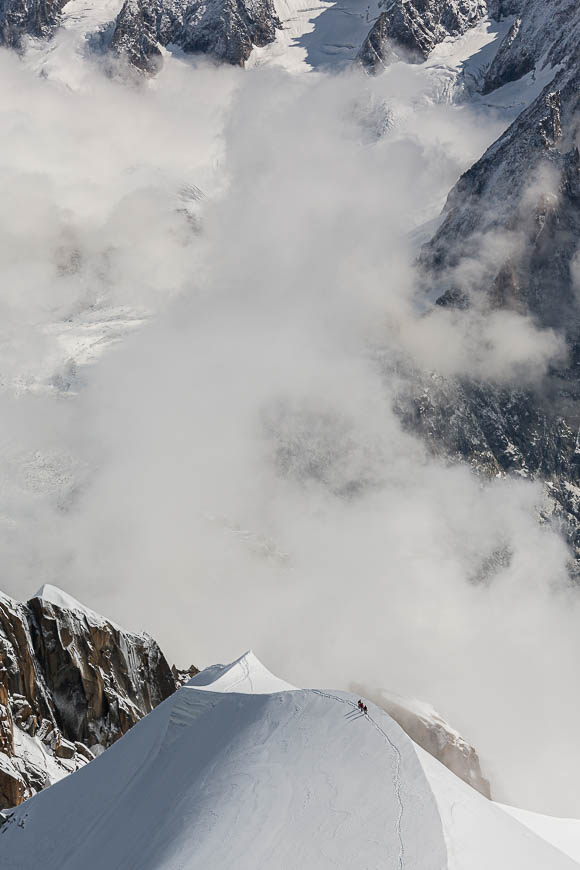 Climbing In The Alps, Chamonix, France