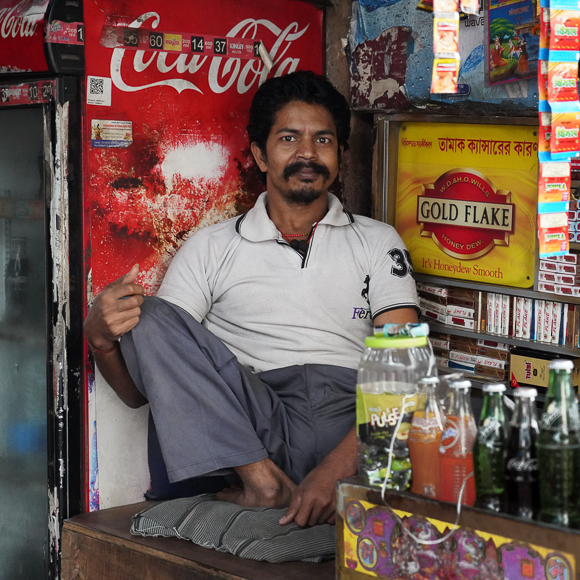 Calcutta Kiosk By Steve Jones