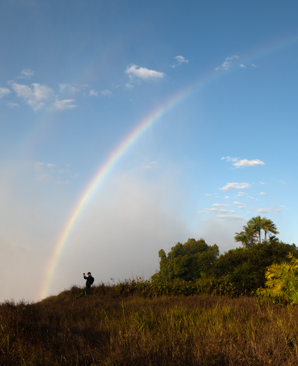 Victoria Falls Rainbow June 2024 by D David