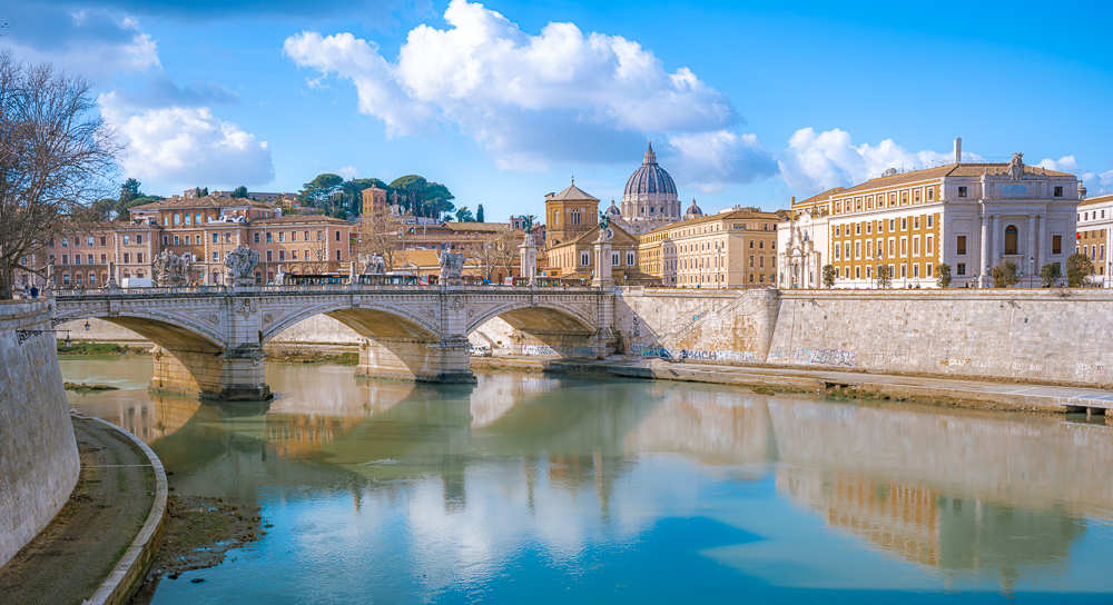 Looking Towards The Vatican, Rome by Conor Donnelly