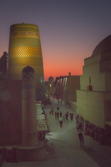 Night Time, Khiva, Uzbekistan
