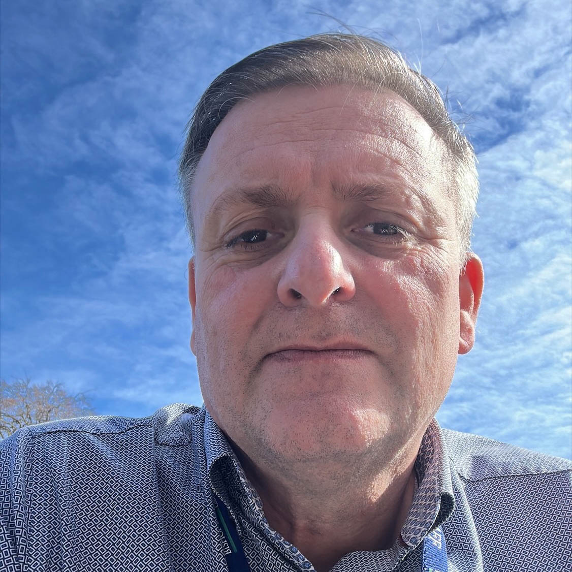 Portrait of Nick Drewery