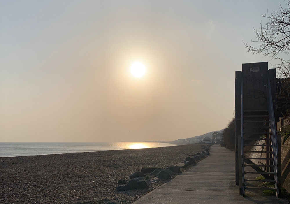 Solitary Exercise Sandgate Melanie Chalk ARPS