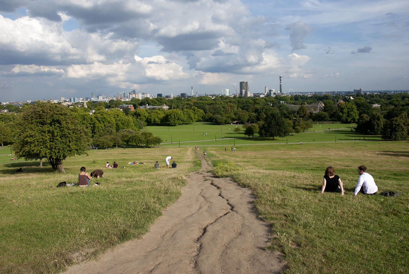 View from Primrose Hill in 2011