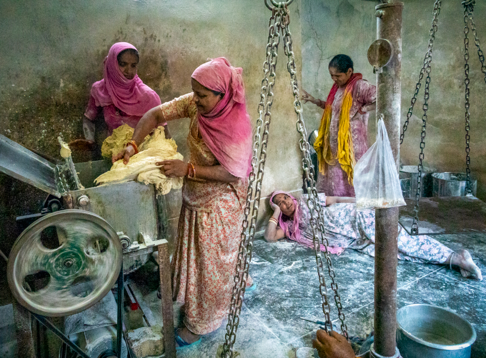 THE POPPODOM FACTORY , JODHPUR, INDIA by Jo Court