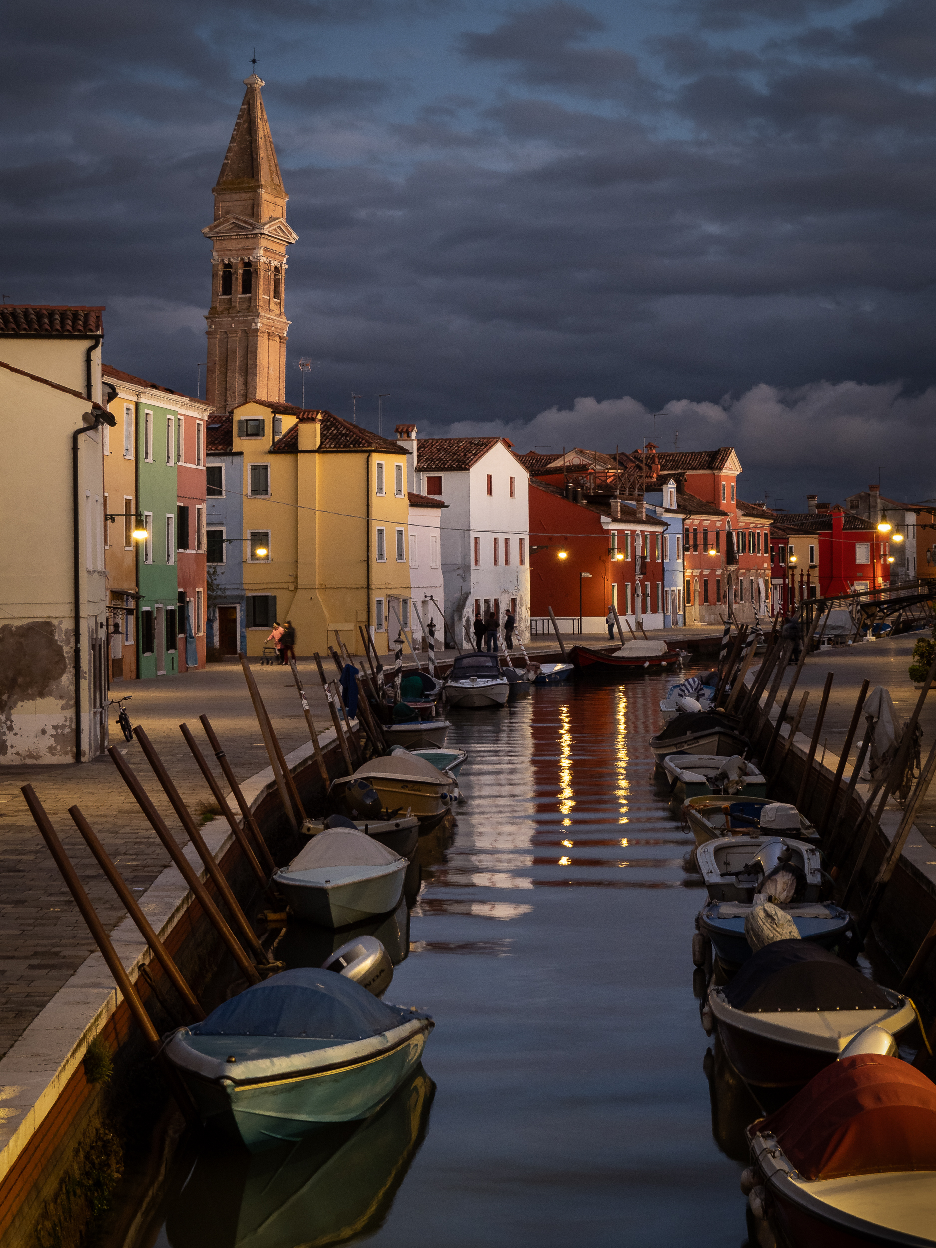 Burano Nightfall David Nicholls LRPS