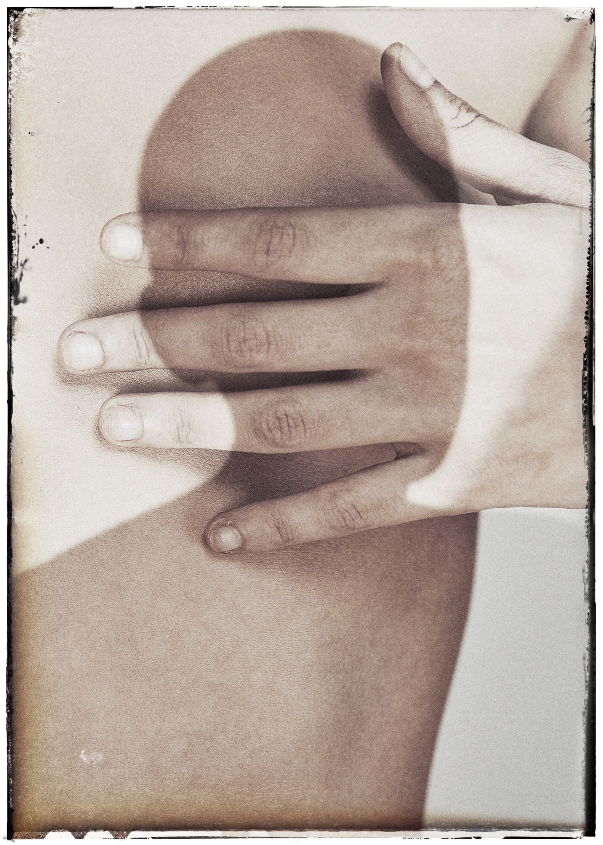 Her Heart Her Head In Her Hands By Gabriella Muttone