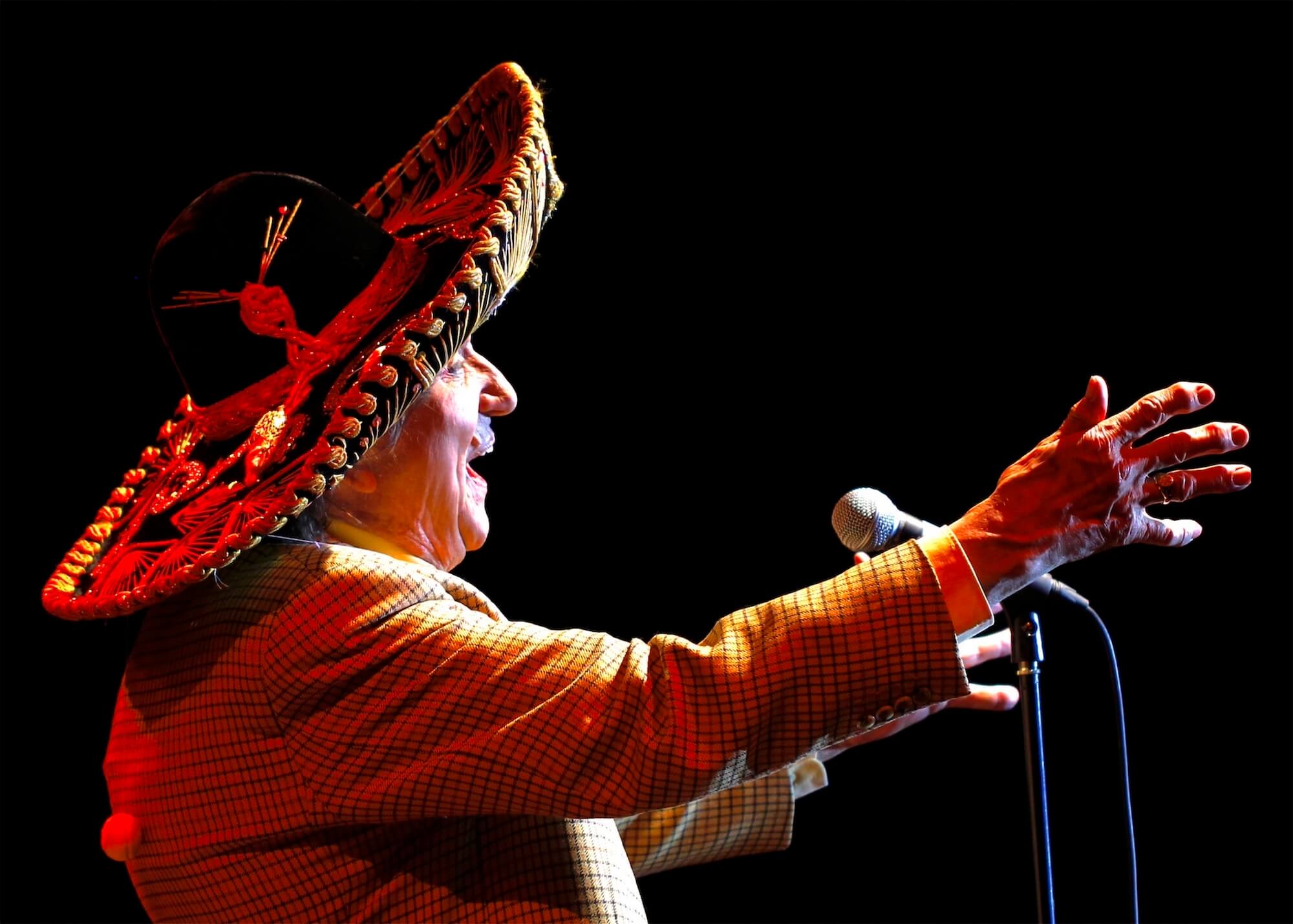 'Sir Ken Dodd On Stage At The Grand Theatre, Blackpool ' By Peter Rogan