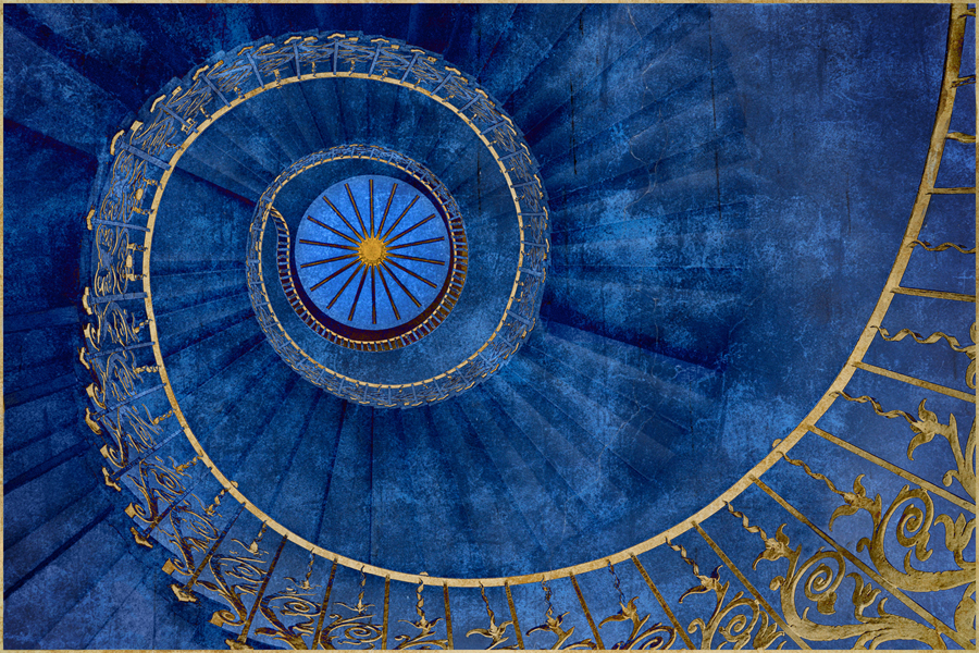 The Blue And Gold Spiral David Jordan 2021