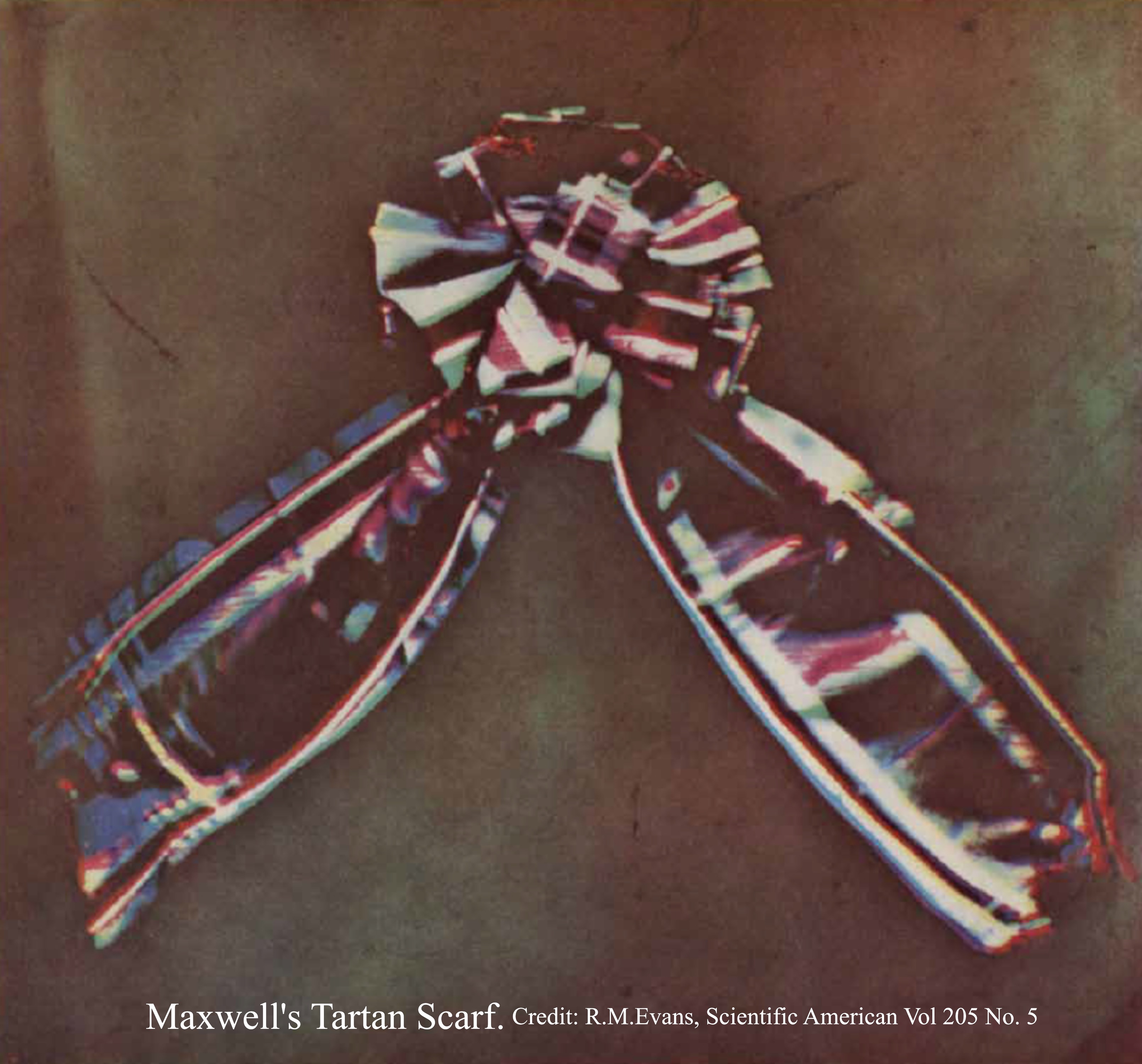 Publicity Image Maxwell Tartan Scarf