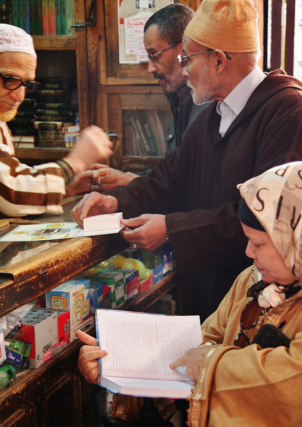 The Bookshop, Marrakesh, Morocco by Ruth Hanson