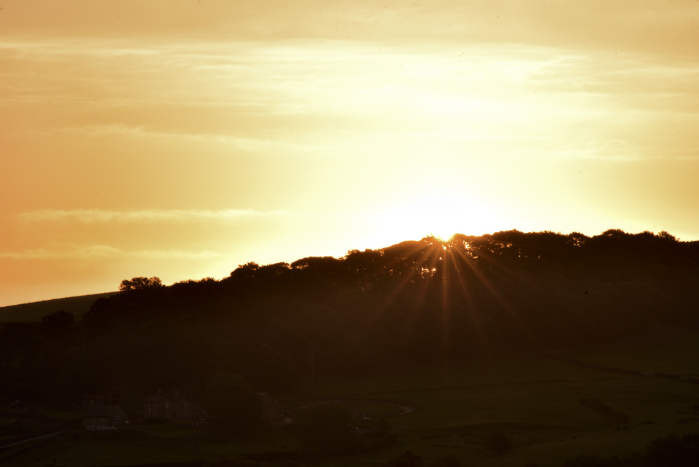 Starburst At Sunrise