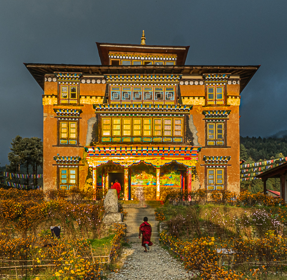 Running Late For Puja, Chyalsa, Solukhumbu, Nepal