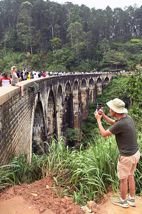 Visit To Nine Arch Bridge, Ella, Sri Lanka by Sanjoy Sengupta