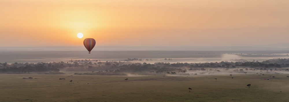 Sunrise Over The Mara River