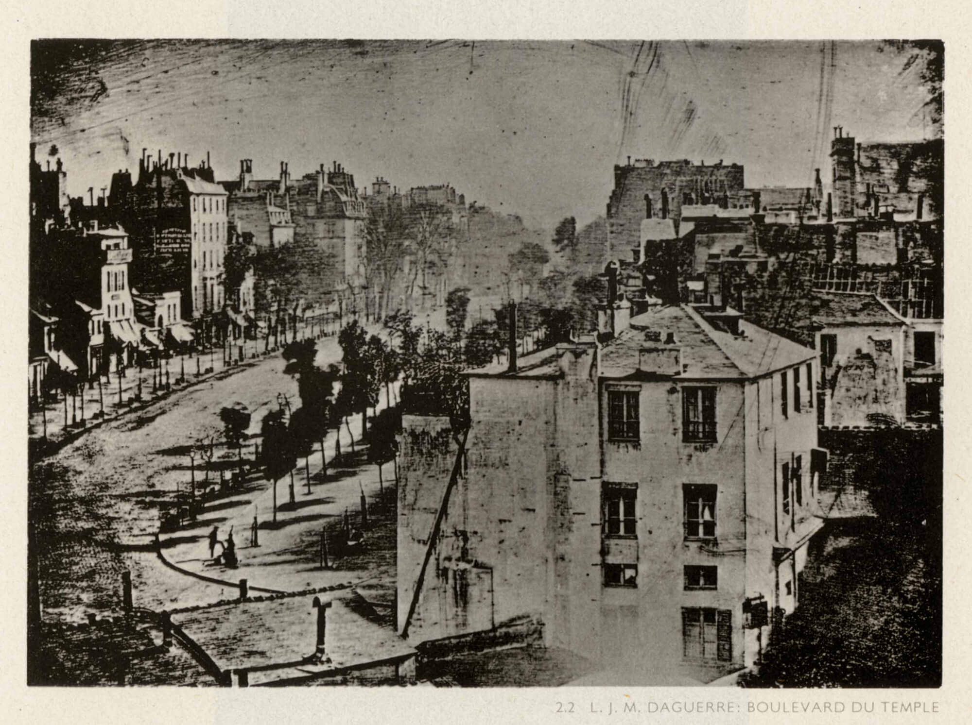 1. ‘Boulevard Du Temple, 1838’ By Louis Jacques Mandé Daguerre 2