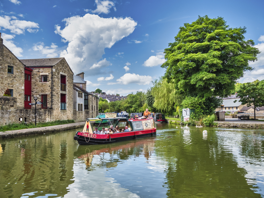 Skipton Canal Basin, North Yorkshire Dales, by 