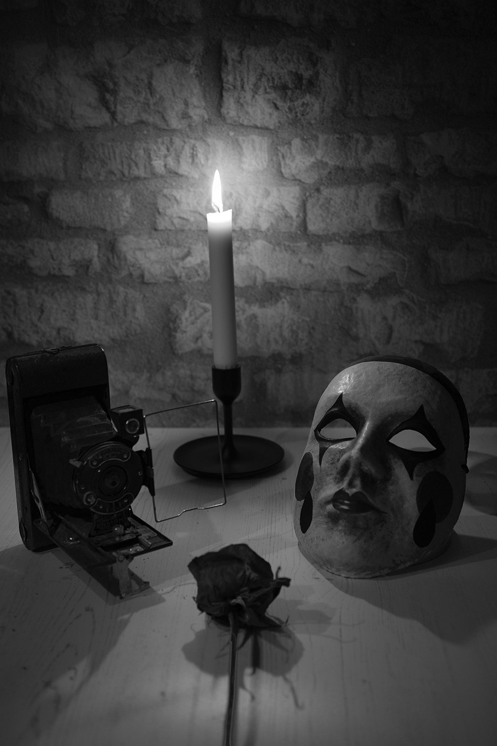 Mask By Candle Light