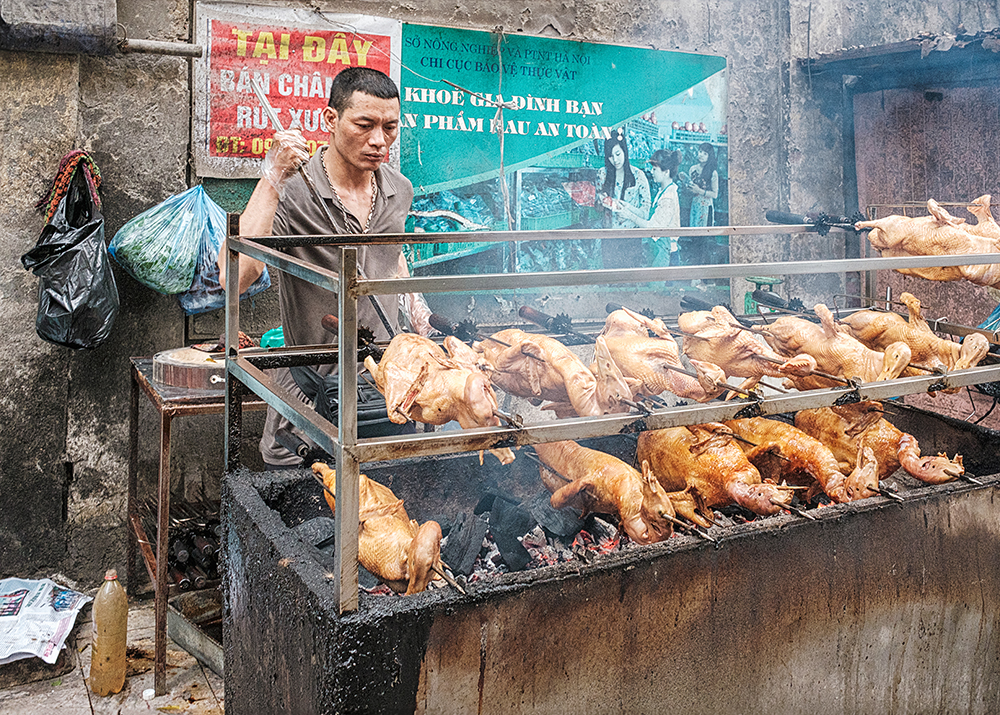 Hanoi Chicken Roaster, Vietnam by Richard Burn