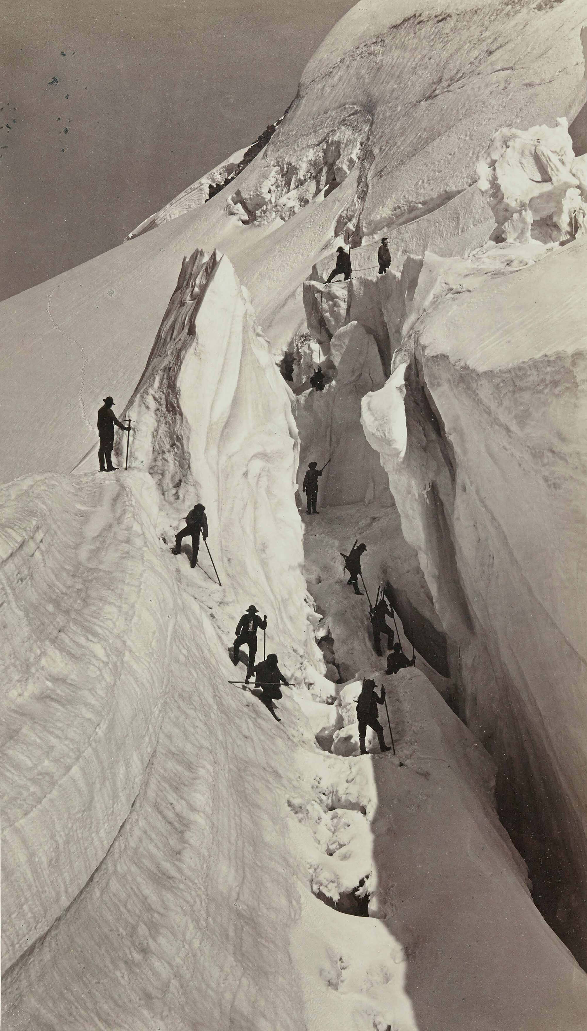 4. ‘The Ascent Of Mont Blanc, 1861’By Bisson Freres 2