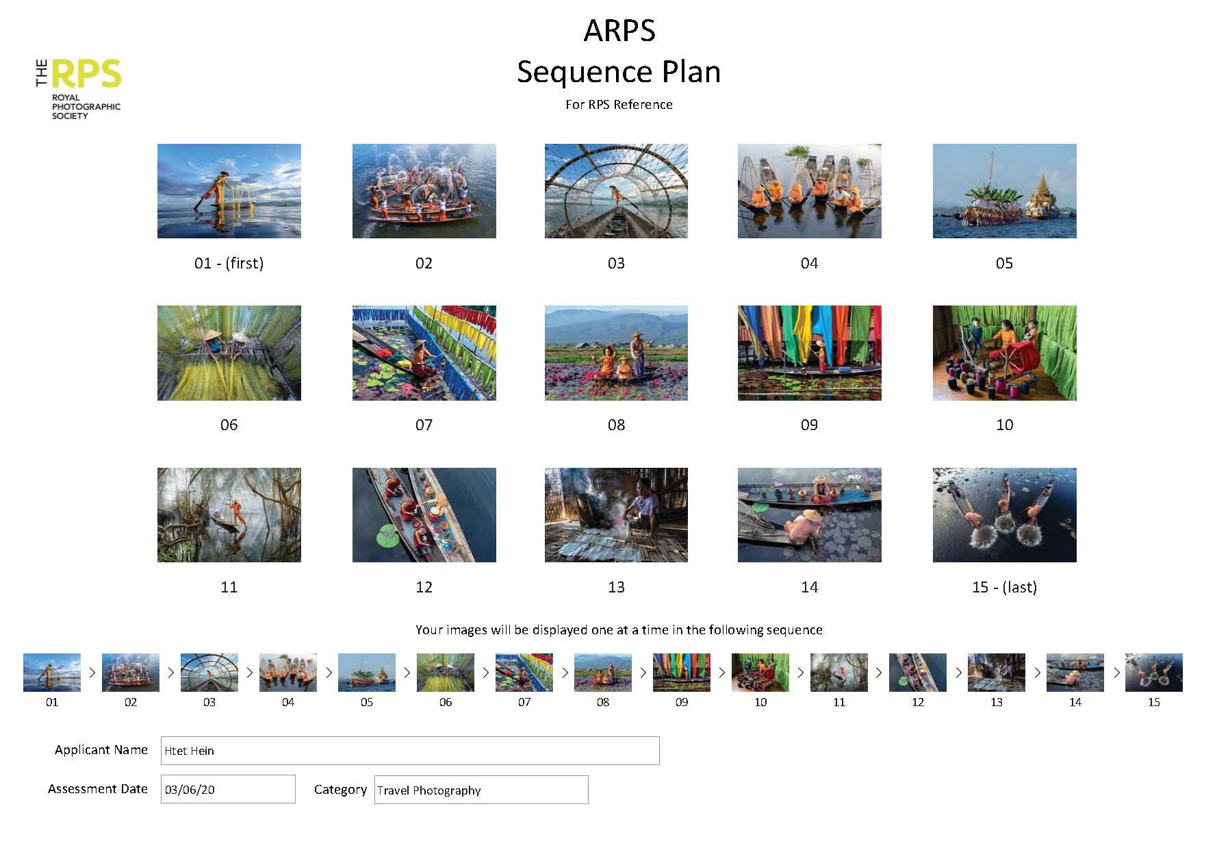 Htet Hein Sequence Plan