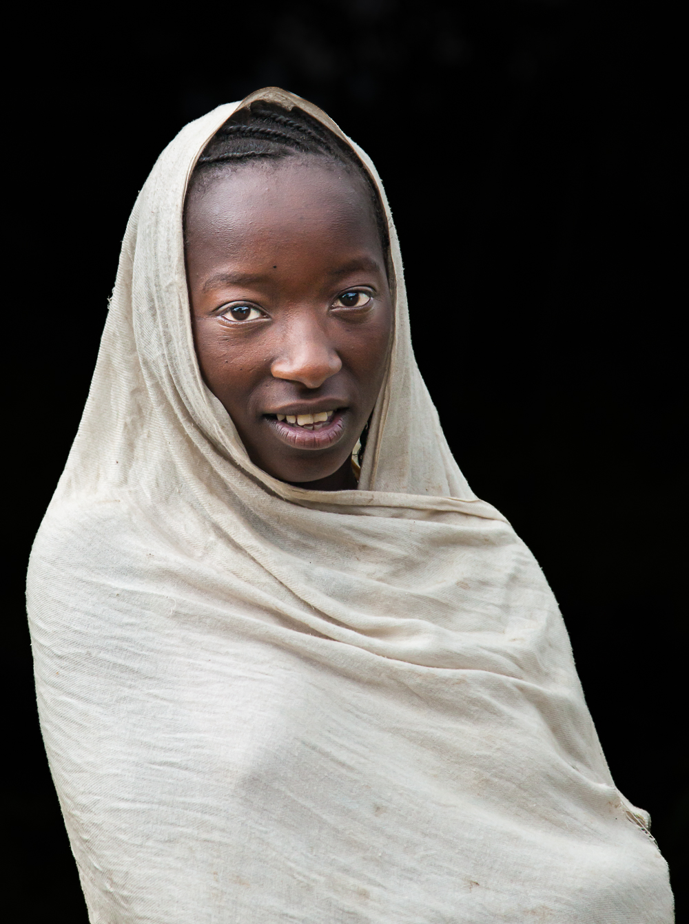 Gedeo Girl In Southern Ethiopia by Neil Harris