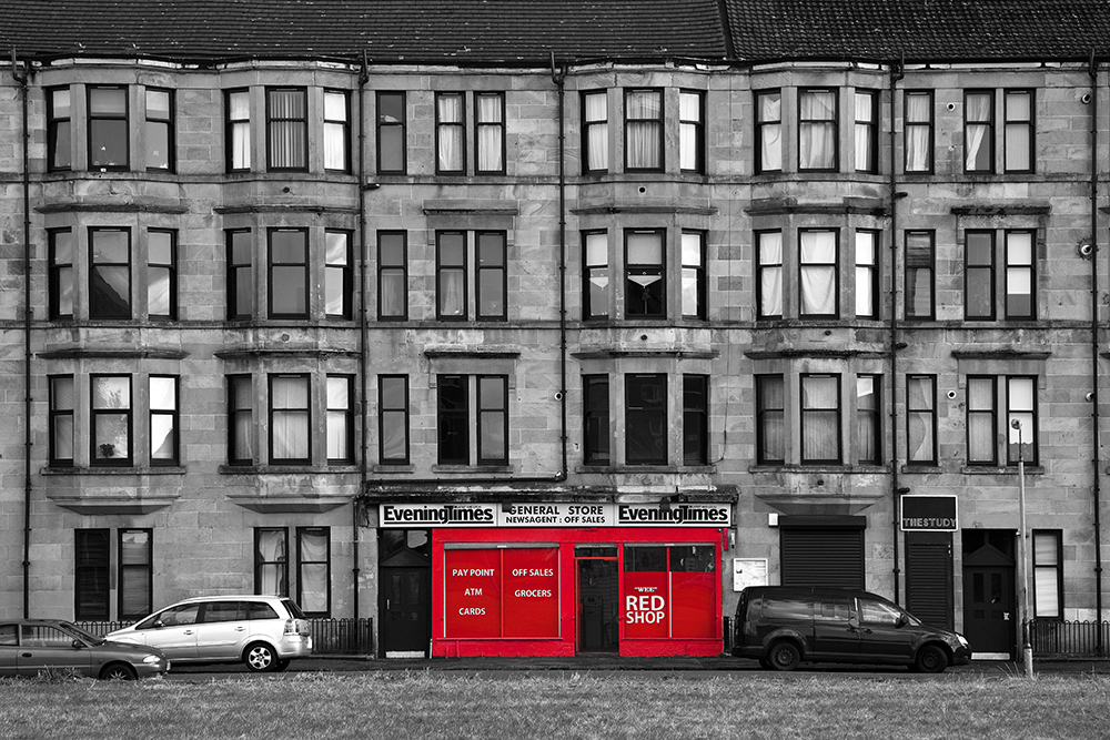 Wee Red Shop, Govan