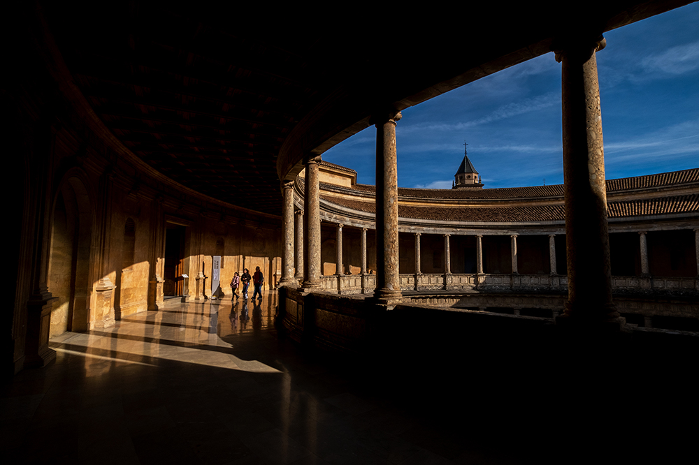 Al Hambra, Granada, Spain by Sanjoy Sengupta