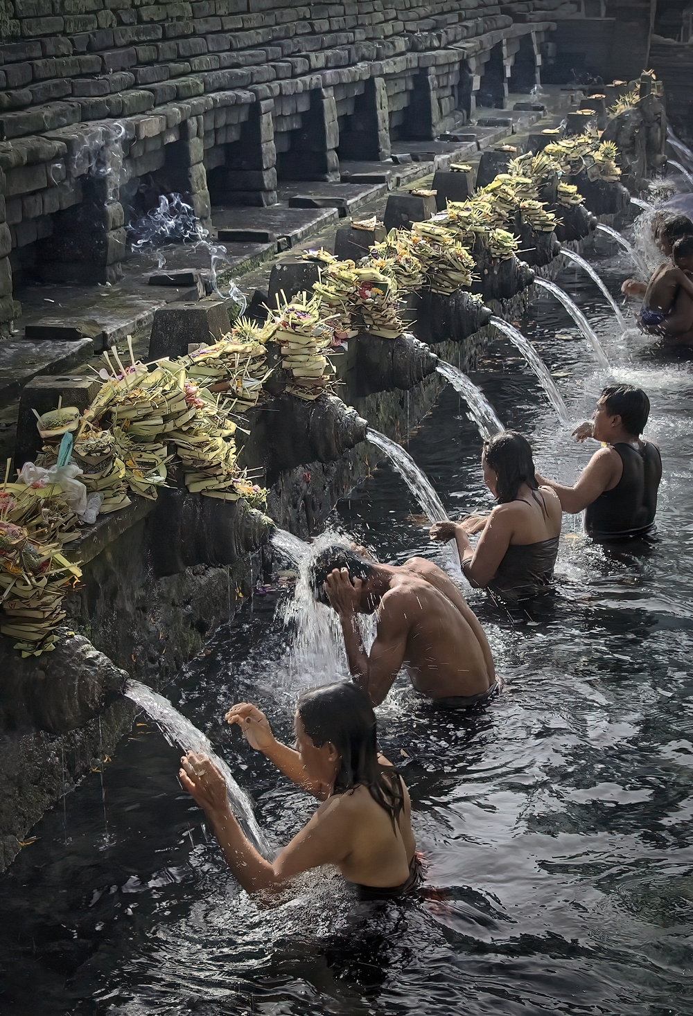 Tirta Empul, Bali Indonesia by Rob Morgan
