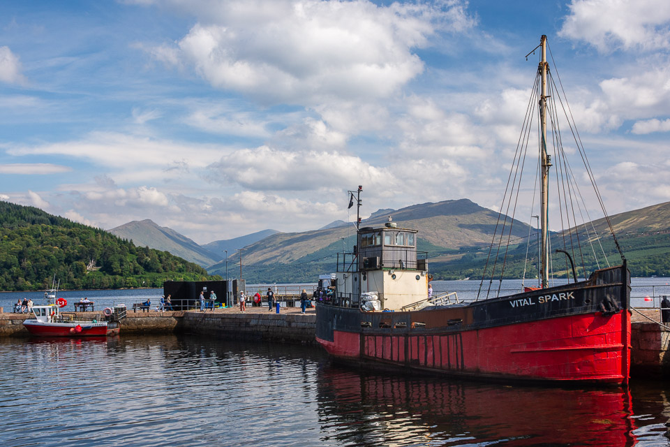 Vital Spark Ship At Inveraray