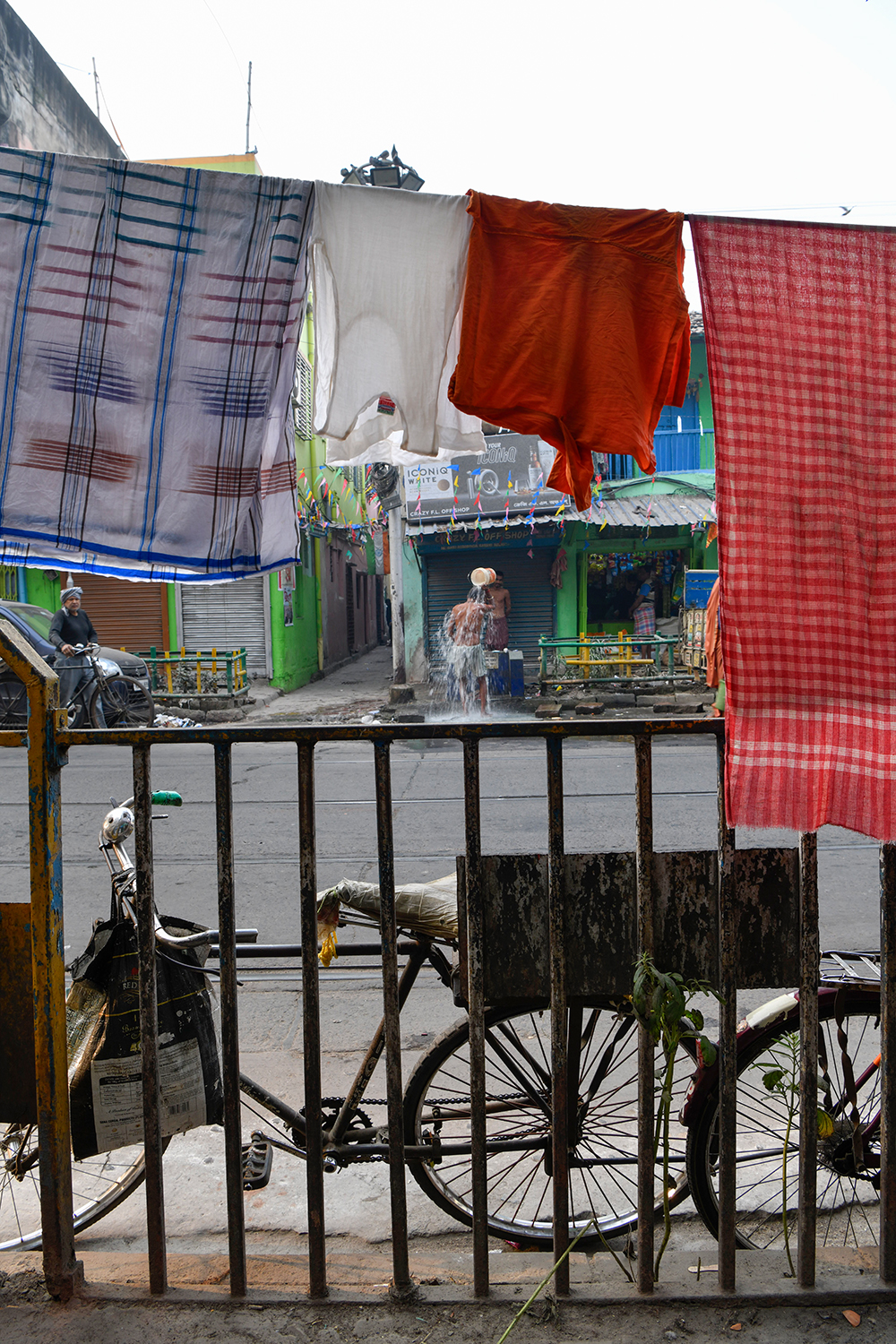 Street In Kolkata, India by Saurabh Bhattacharya