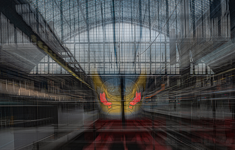 2601 Tim Walton The Train Approachiong Platform 2 Does Not Stop Here For Web