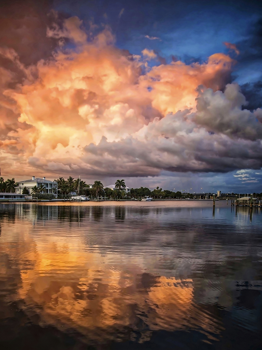 Heavenly skies over Sarasota Florida by Jeffrey Lynch ARPS (USA)