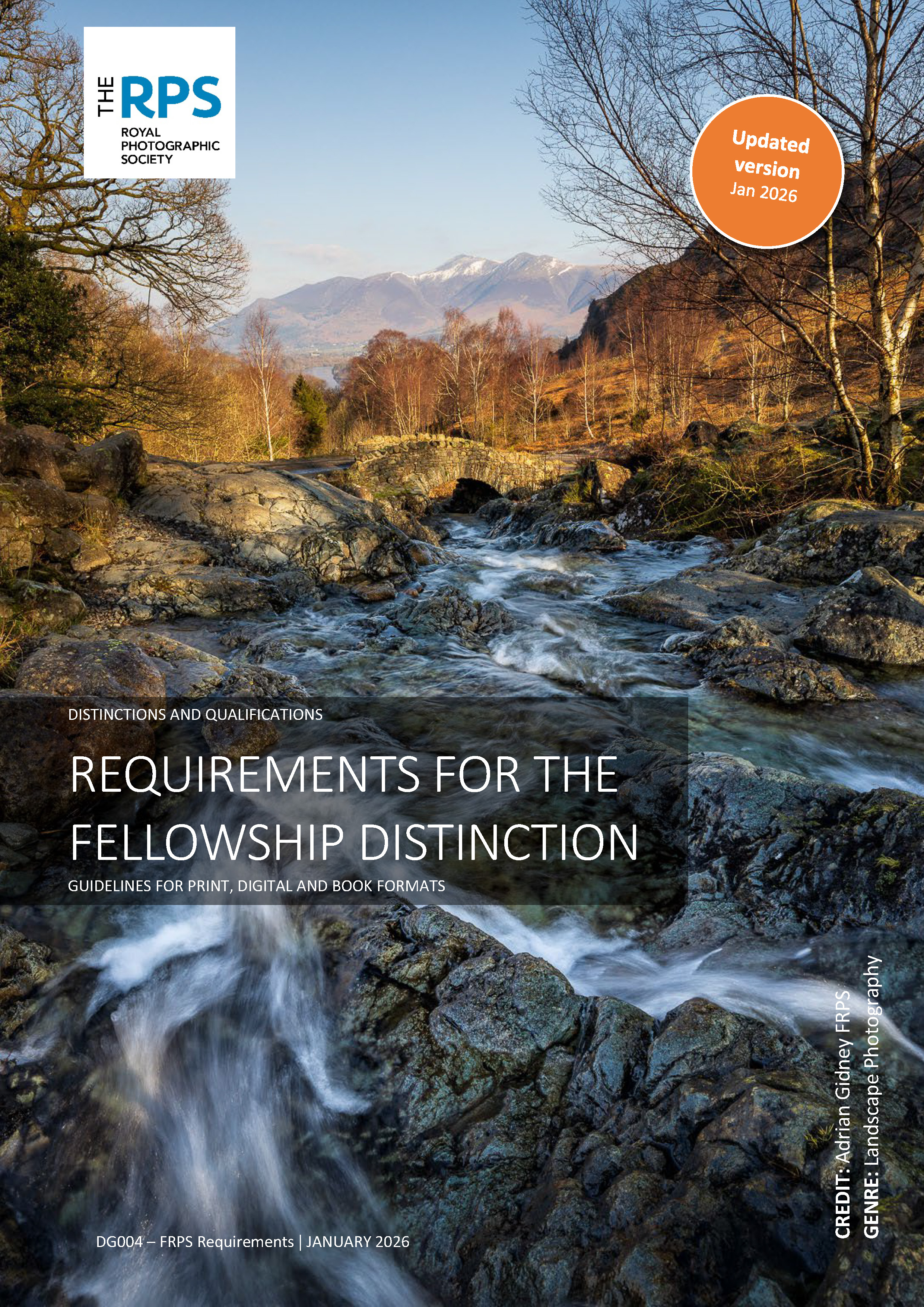 Cover for DG004 - FRPS Requirments