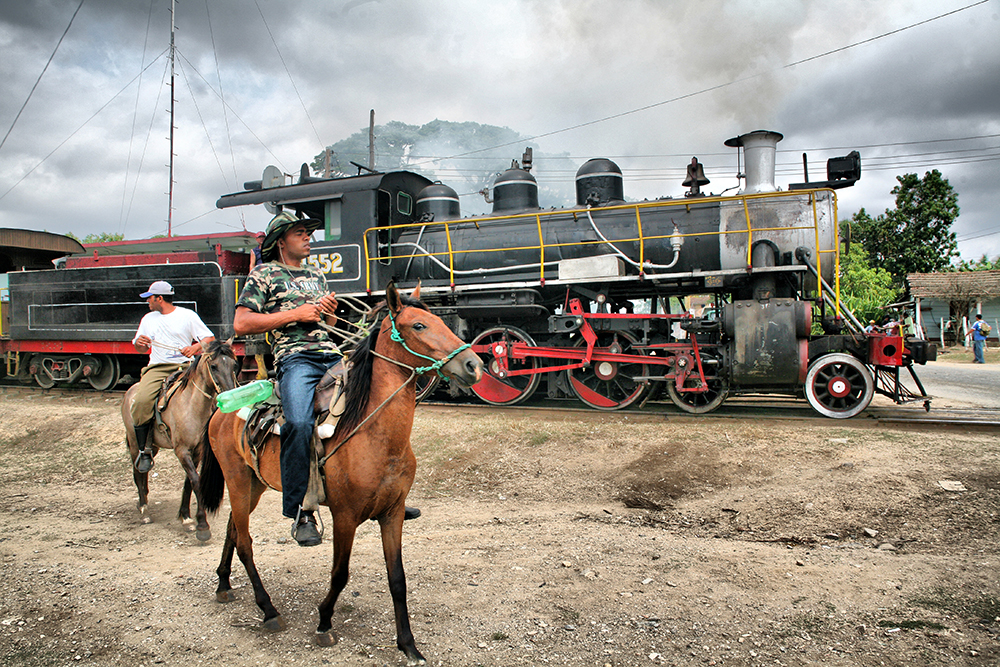 Various Forms Of Transport, Cuba by George Pearson