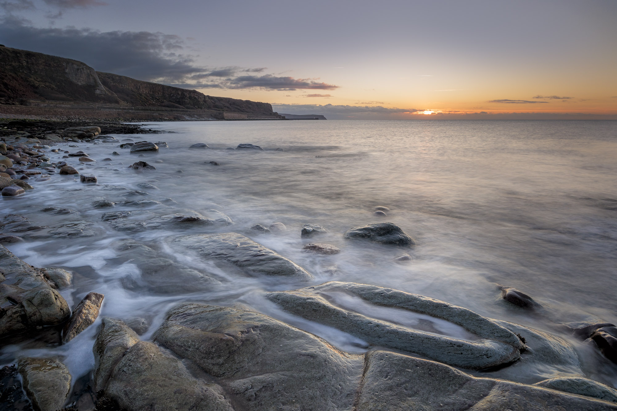 4206274 Ade Gidney Frps 13 Irish Sea Portpatrick Across To Whitehead Kilmuckridge Across To Trefasser Parton Sunset