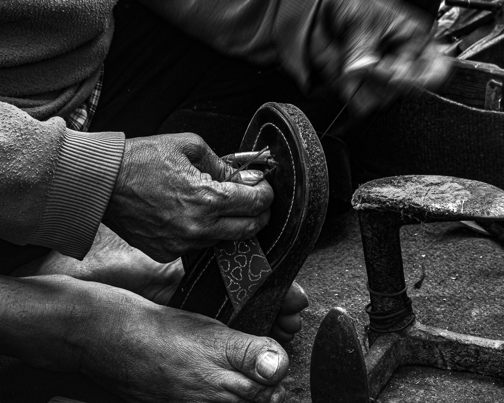 The Fip Flop Maker Nepal by Jane Tearle