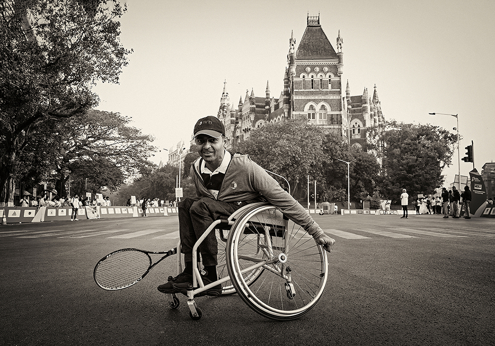 Anyone for tennis? Mumbai, India, by Saurabh Bhattacharya