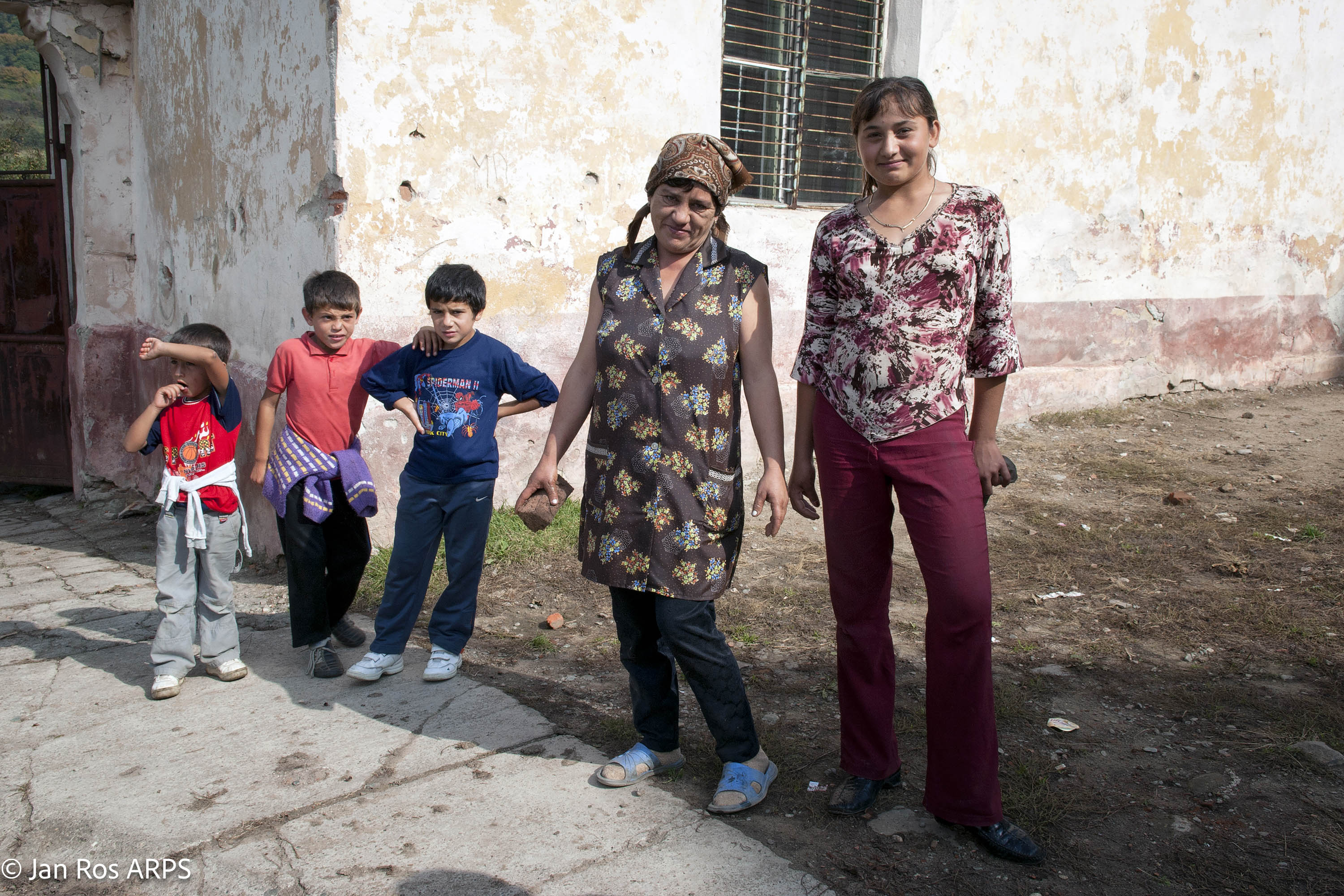 Jan Ros ARPS Romas From Transsylvania