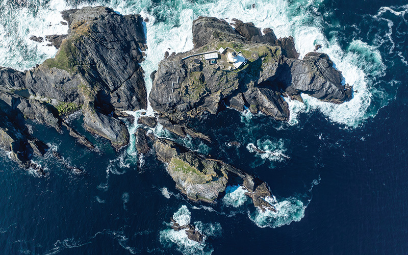 05 May Muckle Flugga Lighthouse Island Of Muckle Flugga, The Shetland Islands By Thomas Andy Branson