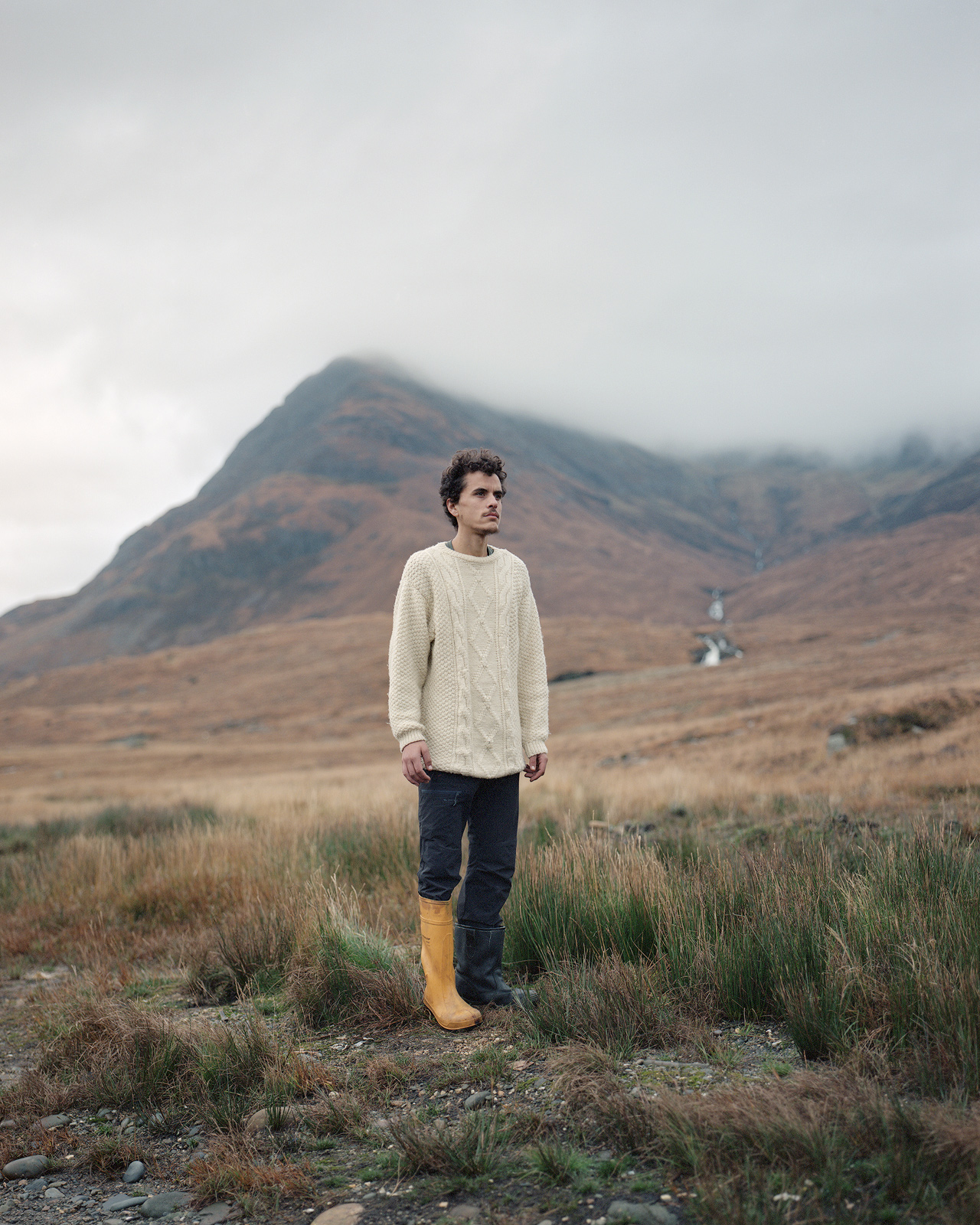 Nicholas White_Giles at Camasunary Bothy, Isle of Skye, Scotland