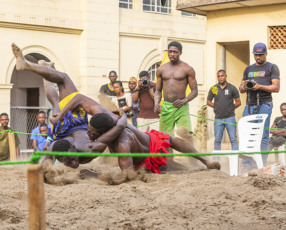 Traditional Wrestling In Nigeria