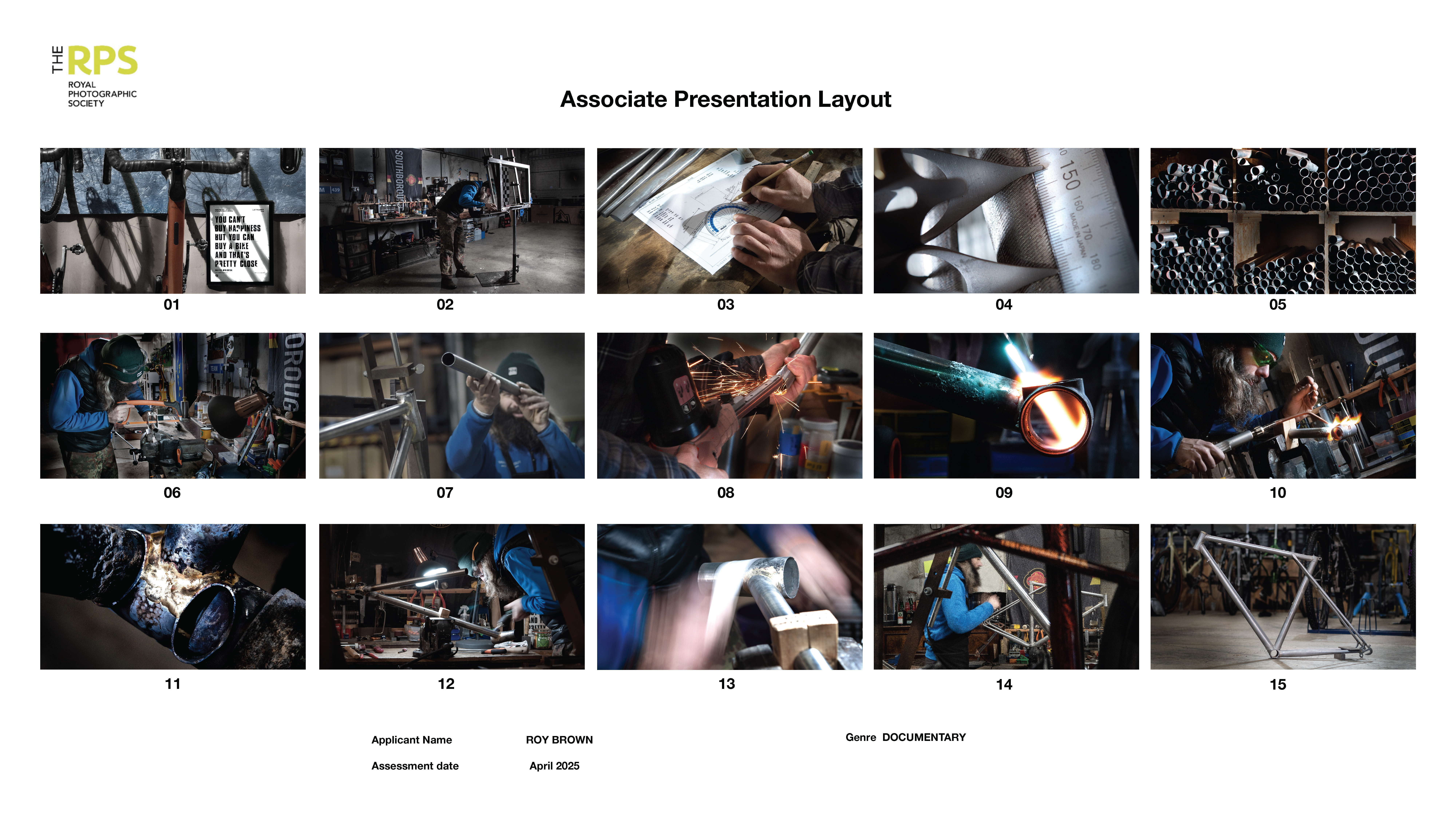 Roy Brown Presentation Layout