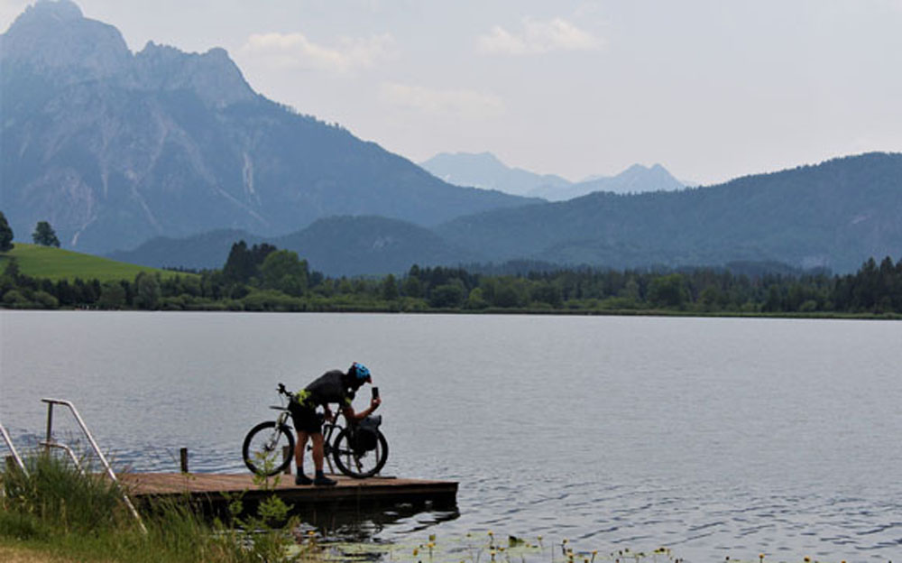 Snapping The View, Bavaria, by Liz Bugg